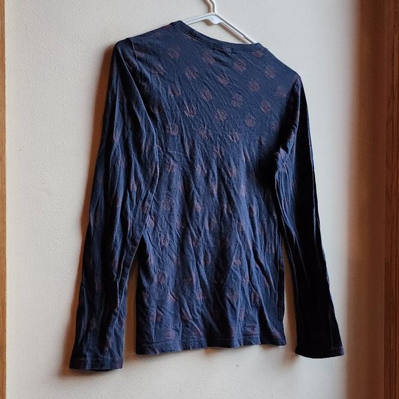 Lucky Brand Scoop Neck "Lucky 13" Long Sleeve Graphic T-Shirt Size Medium - Picture 13 of 16